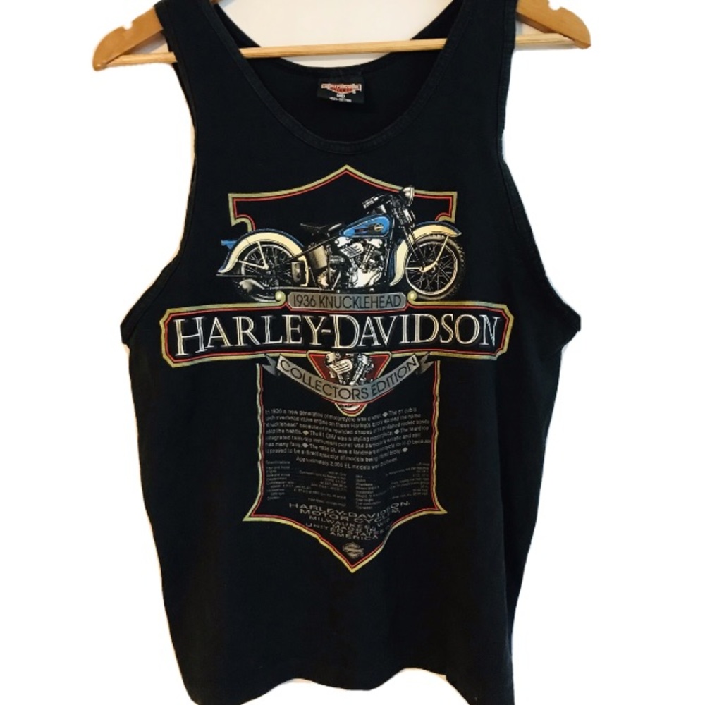 Vintage USA Harley Davidson Reno Tank Top Shirt